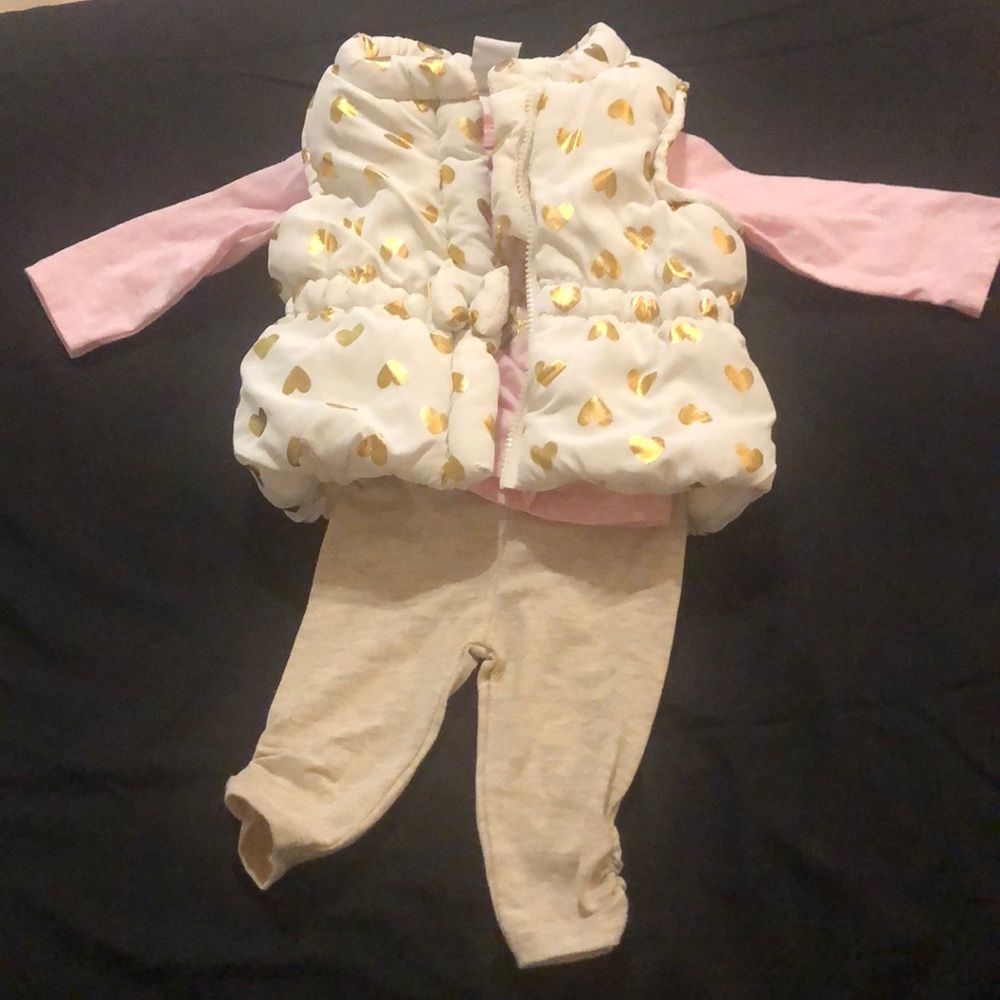 Baby girl 0-3 months 3pc set